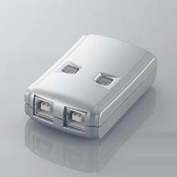 USB2.0手動切替器 2切替
