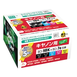 エコリカ リサイクルインクカートリッジ/キヤノン/BCI-7E+9/5MP対応