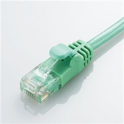 CAT6準拠 GigabitやわらかLANケーブル 2m(グリーン)