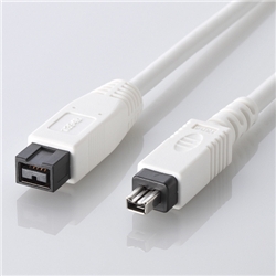 IEEE1394b/FireWireケーブル 9pin-4pin/1.0m
