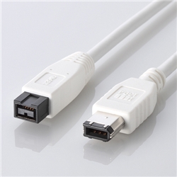 IEEE1394b/FireWireケーブル 9pin-6pin/1.0m