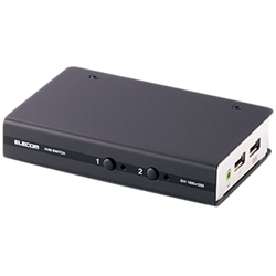 パソコン切替器/DVI対応/BOX型/2ポート