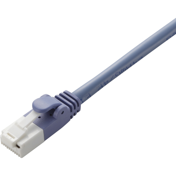 EU RoHS指令準拠 ツメ折れ防止LANケーブル(Cat5E)/20.0m/簡易パッケージ仕様/ブルー