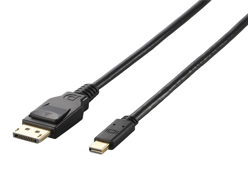 Mini DisplayPortケーブル/Ver1.2a/1.5m/ブラック