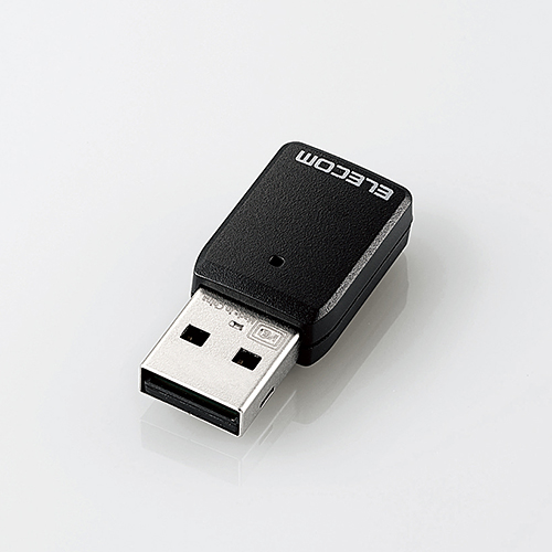 無線LAN子機/11ac/867Mbps/USB3.0用/ブラック/3年保証