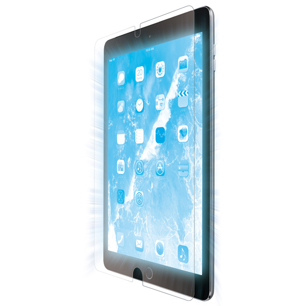 iPad 10.2 2019年モデル用保護フィルム/ブルーライトカット/反射防止