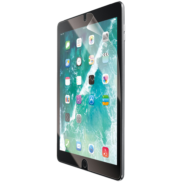 iPad 10.2 2019年モデル用保護フィルム/防指紋/光沢