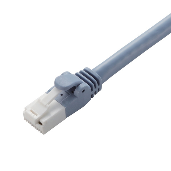 LANケーブル/CAT6A対応/EU RoHS指令準拠/爪折れ防止/簡易パッケージ仕様/3m/ブルー