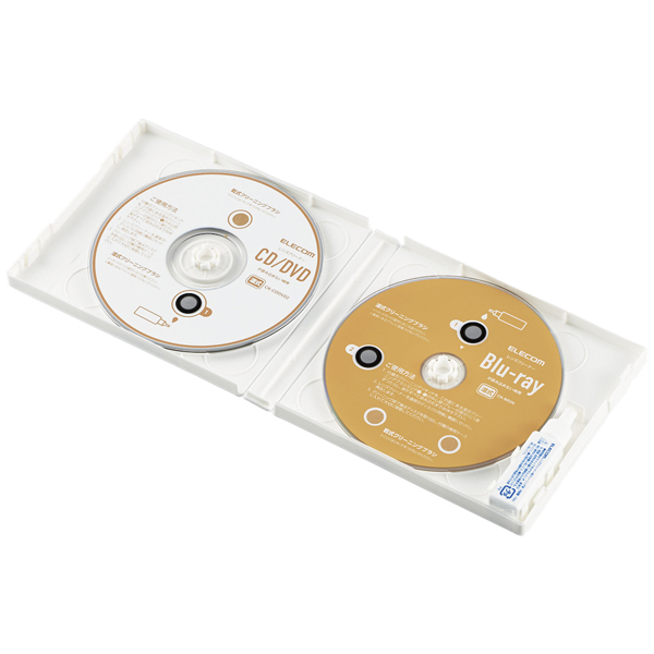 レンズクリーナー/Blu-ray/CD/DVD/マルチ対応/湿式