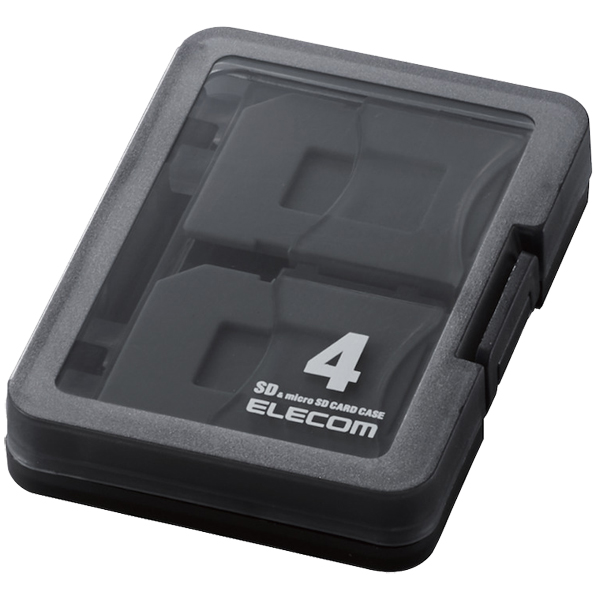 SDカードケース/4枚収納/SD/microSD