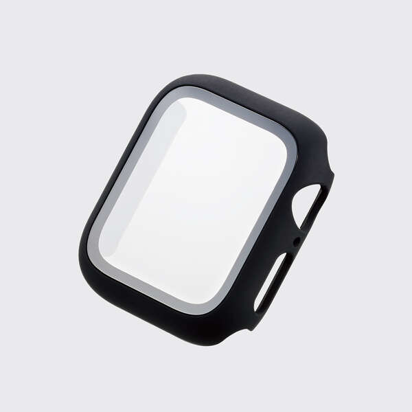 Apple Watch 40mm用フルカバーケース/ガラス/ブラック