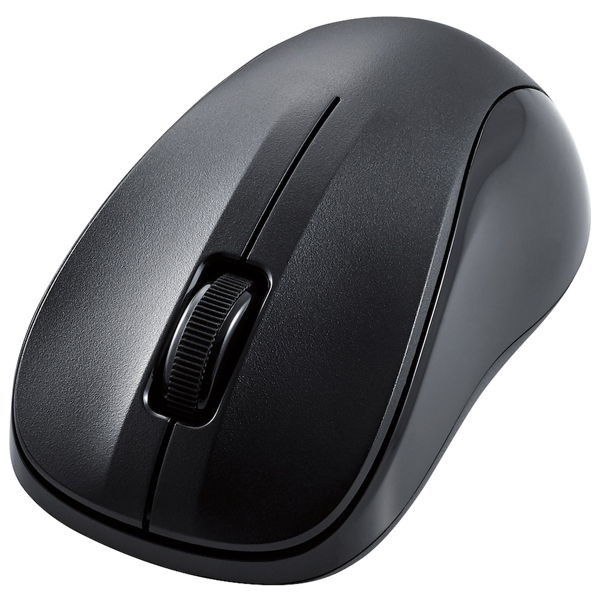 マウス/Bluetooth/IR LED/3ボタン/Sサイズ/抗菌/静音/ブラック