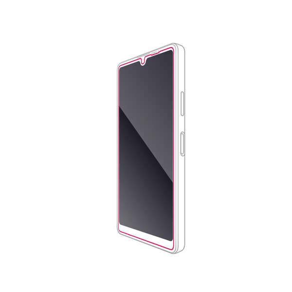Xperia Ace III(SO-53C/SOG08)用ガラスフィルム/高透明