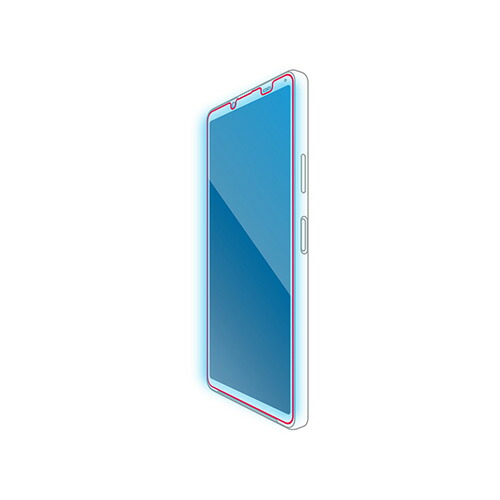 Xperia 10 IV(SO-52C/SOG07)/Xperia 10 III用ガラスフィルム/高透明/ブルーライトカット