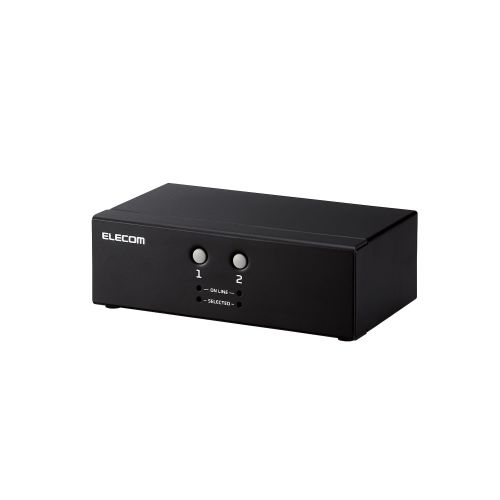 パソコン切替器(KVM)/VGA対応/2台切替