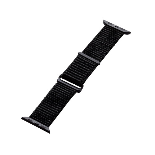 Apple Watch 41/40/38mm用バンド/ファブリック/ブラック
