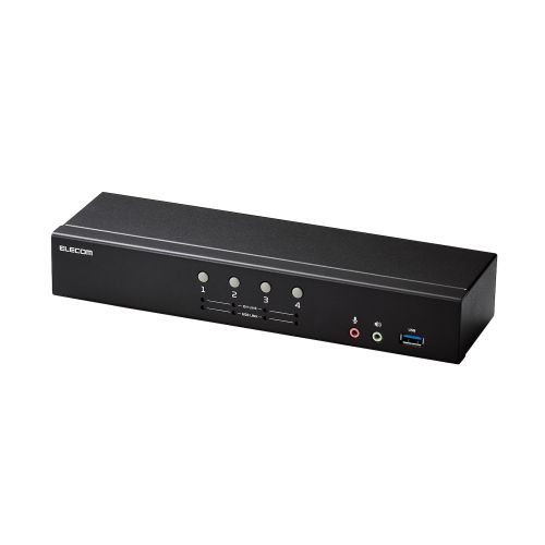 パソコン切替器(KVM)/DisplayPort/4ポート