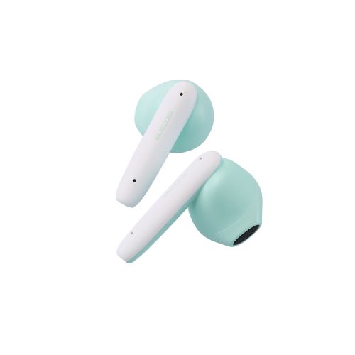 Bluetoothイヤホン/完全ワイヤレス/AAC対応/低遅延モード/セミオープン/タッチセンサー/マカロングリーン