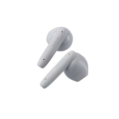 Bluetoothイヤホン/完全ワイヤレス/AAC対応/低遅延モード/セミオープン/タッチセンサー/グレー