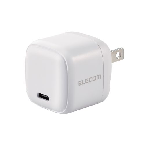 AC充電器/スマホ・タブレット用/USB Power Delivery/20W/USB-C1ポート/ホワイト