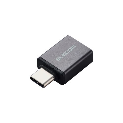 Type-C変換アダプタ/USB2.0/480Mbps/ブラック