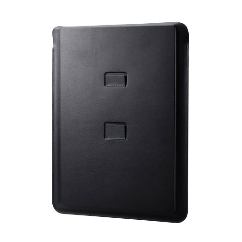 11インチiPad Pro(M4)レザーポーチ/スタンド/Apple Pencil収納/ブラック