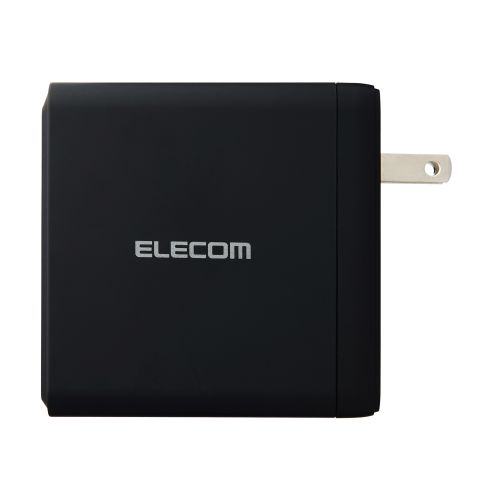 AC充電器/USB充電器/USB PD対応/140W/USB-C×2/USB-A×1/スイングプラグ/ブラック