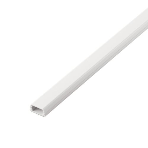 壁用モール/1mテープ付/21mm/ホワイト