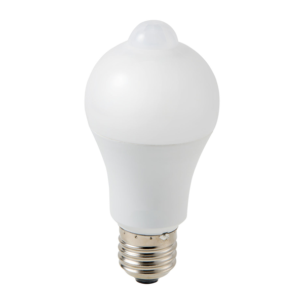 センサー付きLED電球 60W 昼光色相当