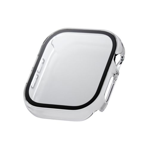 Apple Watch 46mm/フルカバーケース/プレミアムガラス/ゴリラ/高透明/クリア