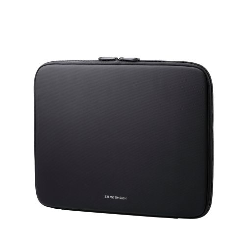 PC用インナーバッグ/ZEROSHOCK/合皮/スリムタイプ/横型/15インチ/ブラック