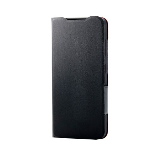Galaxy S25(SC-51F)/レザーケース/手帳型/UltraSlim/薄型/磁石付き/ブラック