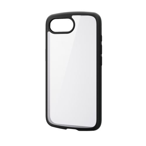 iPhone 17e/16e/ハイブリッドケース/TOUGH SLIM LITE/フレームカラー/背面クリア/ストラップシート付属/ブラック