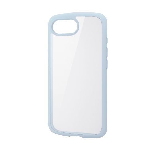 iPhone 17e/16e/ハイブリッドケース/TOUGH SLIM LITE/フレームカラー/背面クリア/ストラップシート付属/ライトブルー
