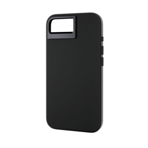 iPhone 17e/16e/ハイブリッドケース/シリコン/スタンド/MAGKEEP/ブラック