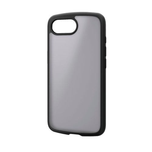 iPhone 17e/16e/ハイブリッドケース/TOUGH SLIM LITE/フレームカラー/背面クリア/ストラップシート付属/マットブラック
