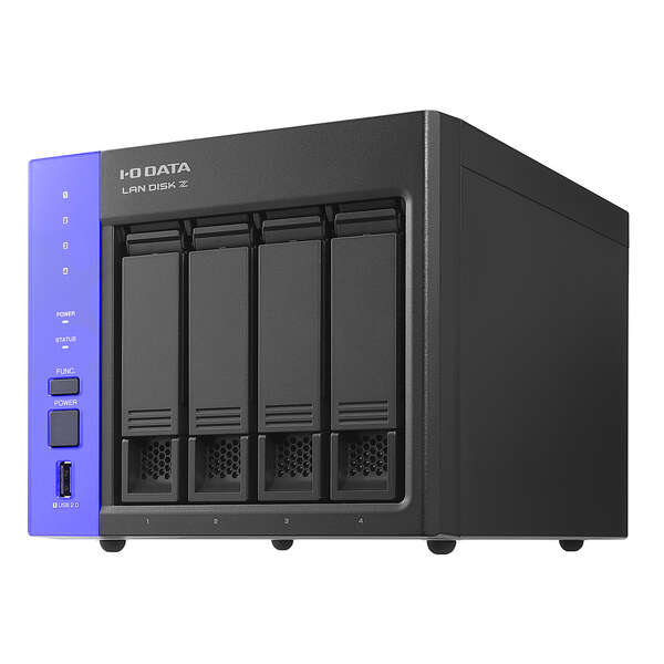 IOデータ/Windows Server IoT 2022 for Storage搭載NAS/ワークグループ/4ベイ/8TB