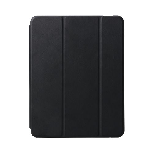iPad Air 11インチ(M3/M2)/フラップケース/衝撃吸収/ApplePencil収納/スリープ対応/ブラック