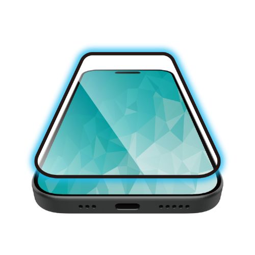 iPhone 17/フルカバーガラス/高透明/ブルーライトカット