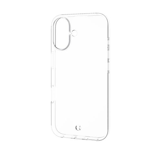 iPhone 17/ソフトケース/メタルステッカー付/クリア