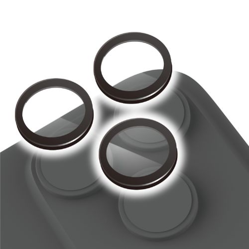 iPhone 17 Pro/iPhone 17 Pro Max/iPhone 16 Pro/iPhone 16 Pro Max/iPhone 15 Pro/iPhone15 Pro Max/カメラレンズガラスフィルム/超透明/ブラック