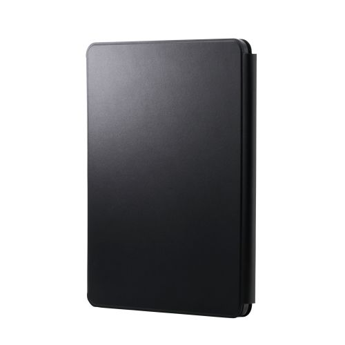 13インチiPad Air(M2)/フラップケース/ソフトレザー/多段階高さ調整/ブラック