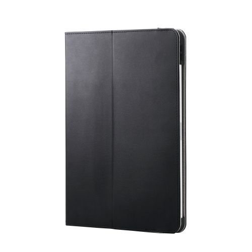 13インチiPad Pro(M4)/フラップケース/衝撃ガード/ベルト付/2アングル/軽量/ブラック