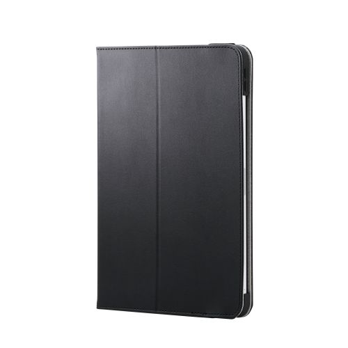 11インチiPad Pro(M4)/フラップケース/衝撃ガード/ベルト付/2アングル/軽量/ブラック