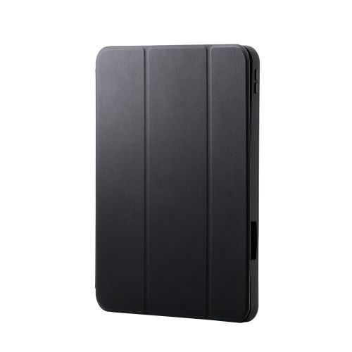 11インチiPad Pro(M4)/フラップケース/衝撃吸収/Apple Pencil収納/スリープ対応/ブラック