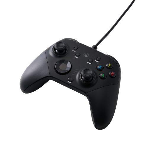 ゲームパッド/有線/XInput/DirectInput/Xbox系配置/ホールエフェクト/背面ボタン搭載/15ボタン/ブラック