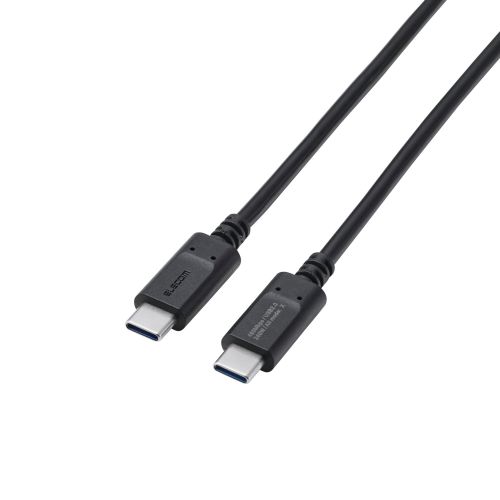 USB Type-C to USB Type-Cケーブル/スタンダード/最大240W/1.0m/ブラック