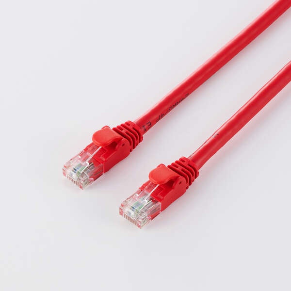 LANケーブル/CAT6A準拠/スタンダード/3m/レッド