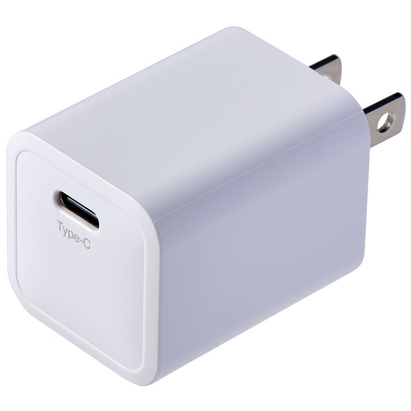 コンパクトUSB充電器 PD45W ホワイト