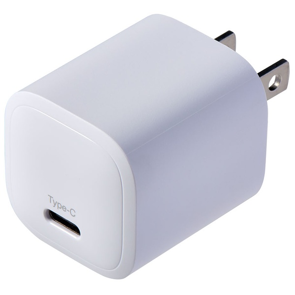 コンパクトUSB充電器 PD30W ホワイト